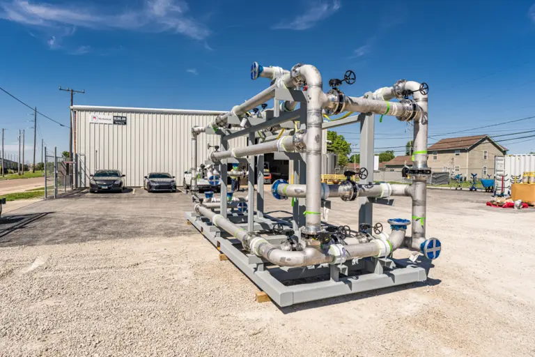 Industrial Process Piping Skid