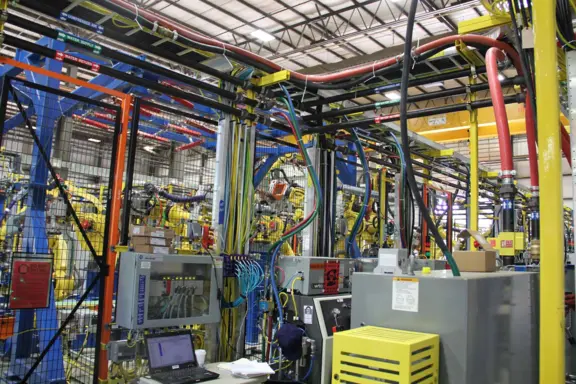 Body Shop Tooling Installation, General Motors