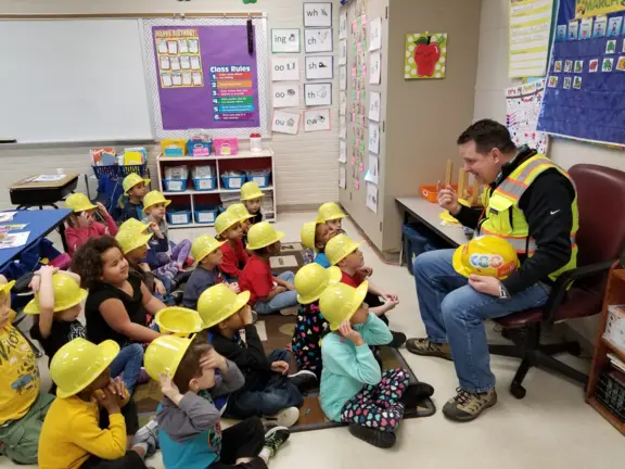 Guest Reader Day - Prather Elementary 2018