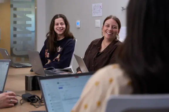 Collaborative Smiles in Office